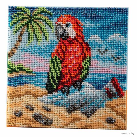 Набор для вышивания бисером "Кроше. Послание" (140х140 мм) — фото, картинка