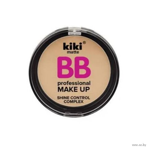 Компактная пудра для лица "KIKI BB" тон: 14; натуральный — фото, картинка
