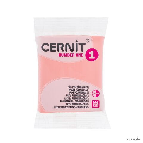 Глина полимерная "CERNIT Number One" (оранжевая маргоза; 56 г) — фото, картинка