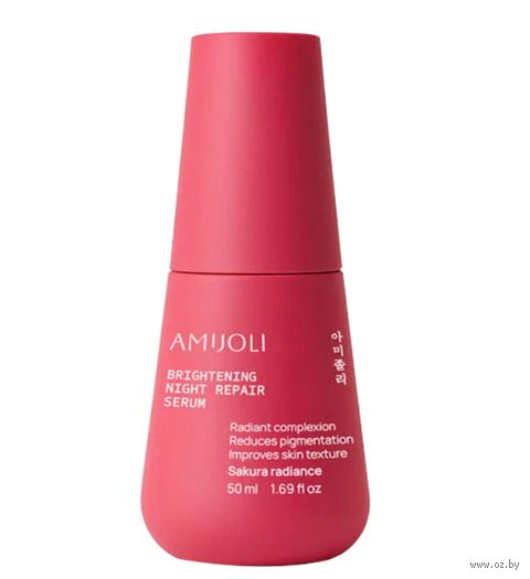 Ночная сыворотка для лица "Brightening Night Repair Serum Sakura Radiance" (50 мл) — фото, картинка