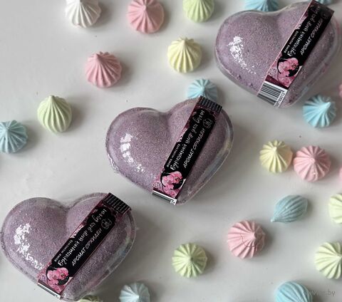 Гейзер для ванн "Сердце. Аромат цветущей орхидеи" (120 г) — фото, картинка