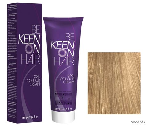 Крем-краска для волос "KEEN" тон: 9.00, светлый блондин интенсивный — фото, картинка