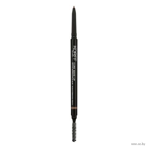 Карандаш для бровей "Cure Make Up Slim Eyebrow Pencil" тон: 02 — фото, картинка