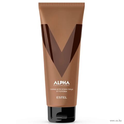 Скраб для лица и кожи головы "Alpha Pro" (250 мл) — фото, картинка