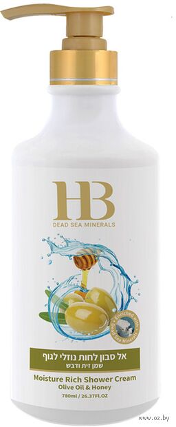 Крем-гель для душа "С оливковым маслом и медом" (780 мл) — фото, картинка