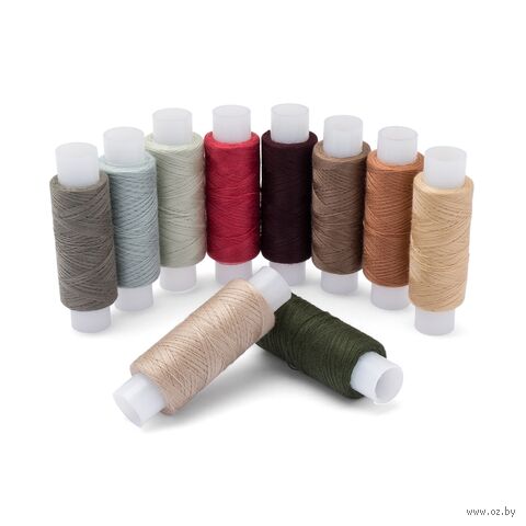 Набор швейных ниток 50/2 "Ассорти №12" (200 м; 10 шт.) — фото, картинка