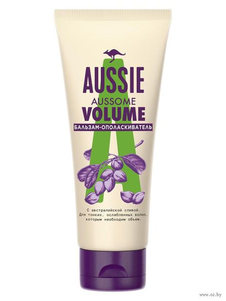 Бальзам-ополаскиватель для волос "Aussome Volume" (200 мл) — фото, картинка