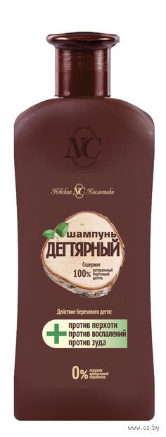 Шампунь для волос "Против перхоти и зуда. Дегтярный" (400 мл) — фото, картинка