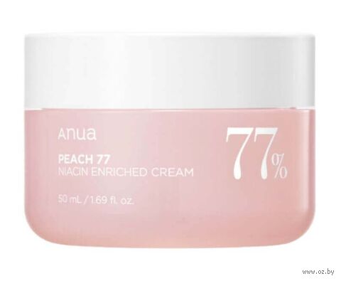 Крем-пудинг для лица "Peach 77% Niacin Enriched Cream" (50 мл) — фото, картинка