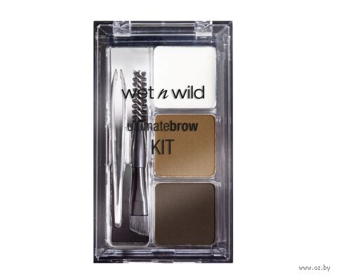 Набор для моделирования бровей "Ultimate Brow Kit" тон: E963, ash brown — фото, картинка