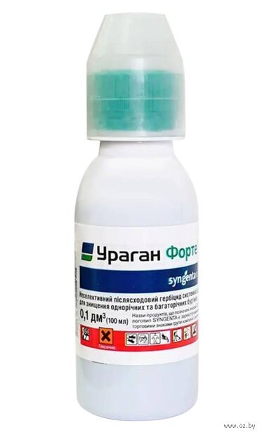 Гербицид для растений "Ураган Форте ВР" (100 мл) — фото, картинка
