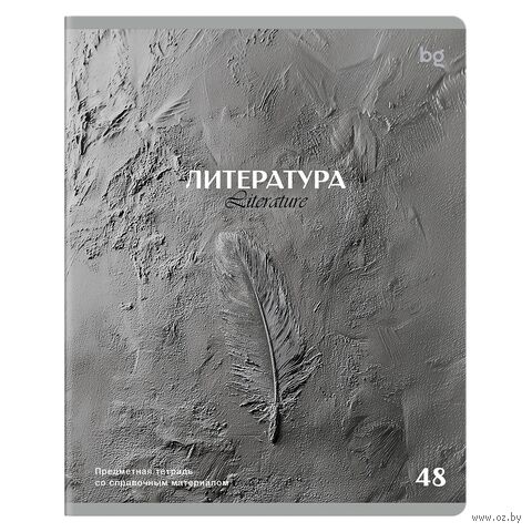 Тетрадь предметная "Печать времени. Литература" (48 листов) — фото, картинка