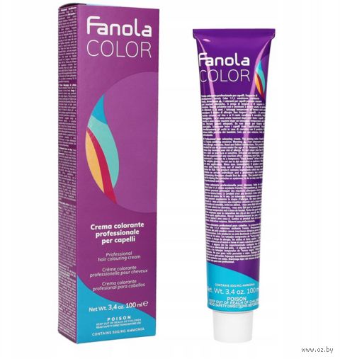 Крем-краска для волос "Crema Colore" тон: 6.4, dark blonde copper — фото, картинка