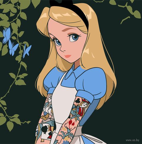 Картина по номерам "И на эту и на ту" (200х200 мм) — фото, картинка