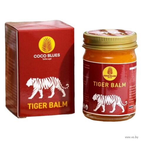 Тайский бальзам для тела "Tiger Balm Original" (50 г) — фото, картинка