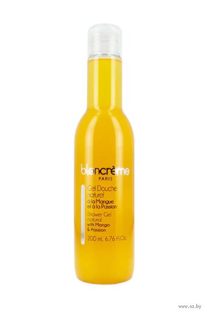 Гель для душа "Shower Gel Natural With Mango & Passion" (200 мл) — фото, картинка