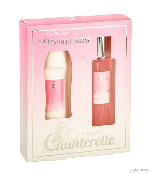 Парфюмерный набор "Versaille Rose" (туалетная вода, дезодорант-антиперспирант) — фото, картинка