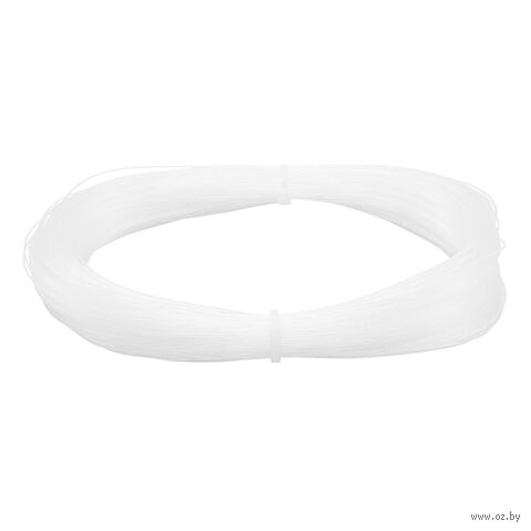 Леска для бисера (0,6 мм х 100 м; белый) — фото, картинка