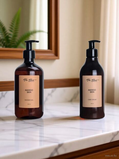 Подарочный набор "Mango Skin" (гель для душа, крем для тела) — фото, картинка