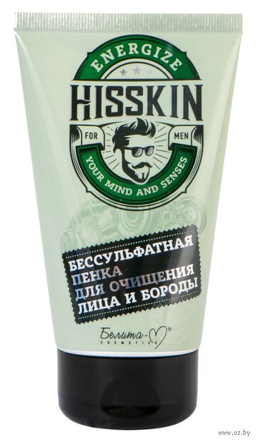 Пенка для лица и бороды "Бессульфатная" (140 г) — фото, картинка