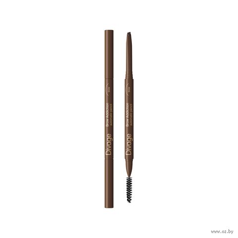 Карандаш для бровей "Brow Addiction" тон: 03, коричневый — фото, картинка
