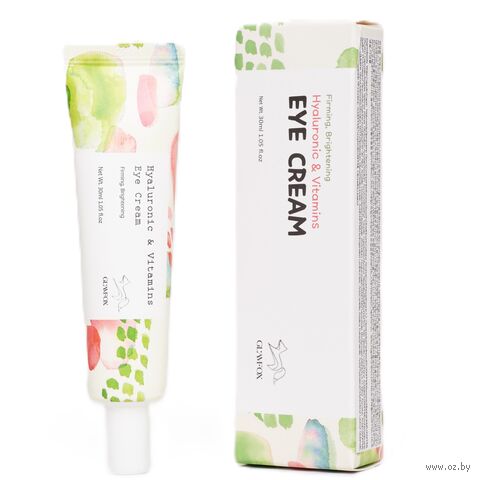 Крем для кожи вокруг глаз "Velvety Shiny Hyaluronic Vitamins" (30 мл) — фото, картинка