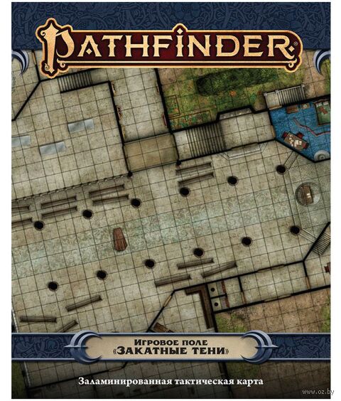 Pathfinder. НРИ. Вторая редакция. Игровое поле "Закатные тени" — фото, картинка