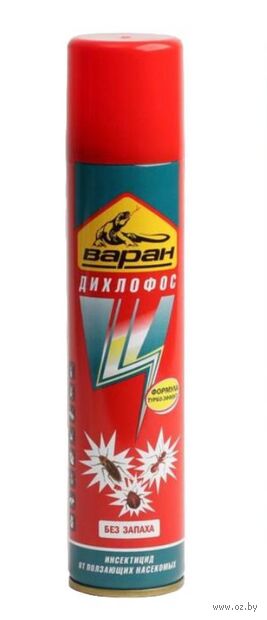 Спрей от насекомых "Дихлофос Ультра. От ползающих насекомых" (190 мл) — фото, картинка