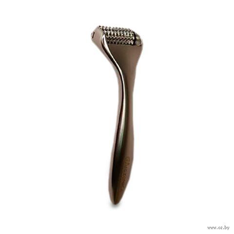 Ролик для массажа металлический "Metal 3D Acupressure Skin Beauty Roller Zinc Alloy" — фото, картинка