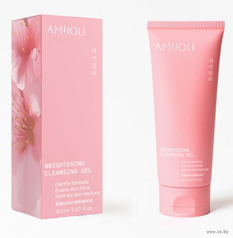 Гель для умывания "С экстрактом сакуры для выравнивания тона кожи" (150 мл) — фото, картинка