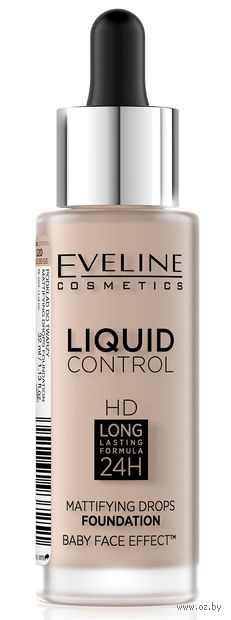 Тональная основа для лица "Liquid Control" тон: 020, rose beige — фото, картинка