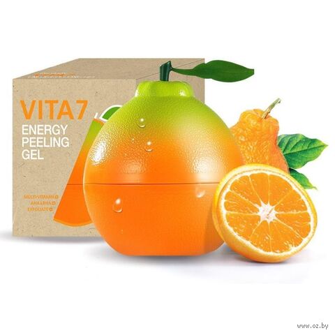 Пилинг-скатка для лица "С мандарином и АНА-кислотами" (100 мл) — фото, картинка