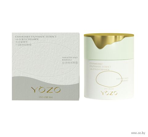 Крем для кожи вокруг глаз "Chamomile Enzymatic Extract +6 Fold Ceramide Smooth And Radiant" (30 г) — фото, картинка