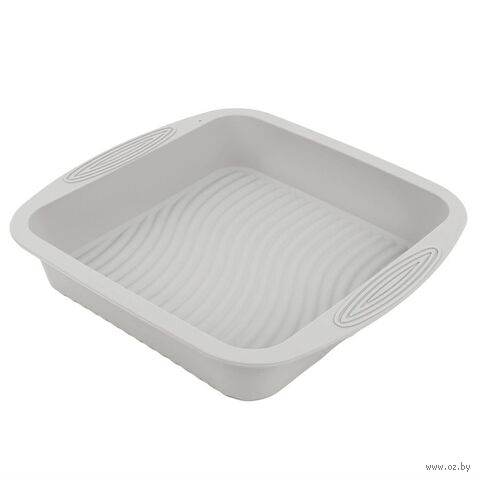 Форма для запекания силиконовая "Darvish DV-H-2132-4" (265х255х50 мм; серый) — фото, картинка