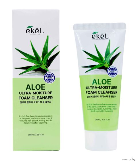 Пенка для умывания "Aloe Ultra Moisture Foam" (100 мл) — фото, картинка