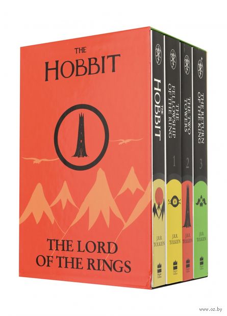 The Hobbit. The Lord of the Rings. Комплект из 4 книг — фото, картинка