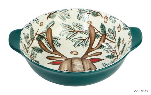 Ёмкость для запекания "Kawaii Forest. Deer" (185х160х55 мм) — фото, картинка