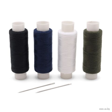 Набор ниток армированных 45ЛЛ "Армейский" (150 м; 4 шт.) — фото, картинка