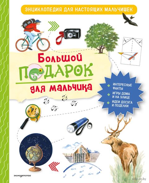 Большой подарок для мальчика. Энциклопедия для настоящих мальчишек — фото, картинка