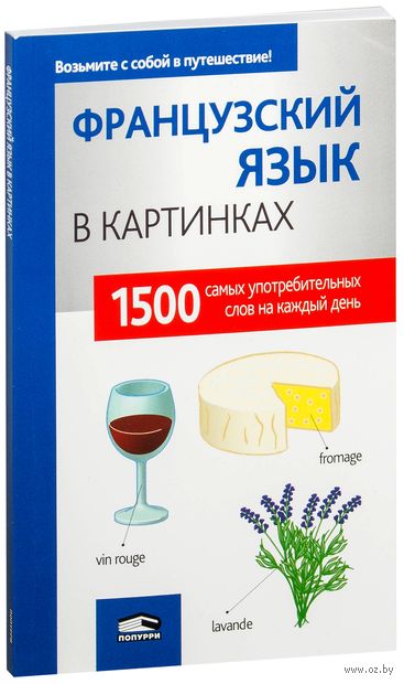 Книга Французский язык в картинках Обложка книги Французский язык в картинках