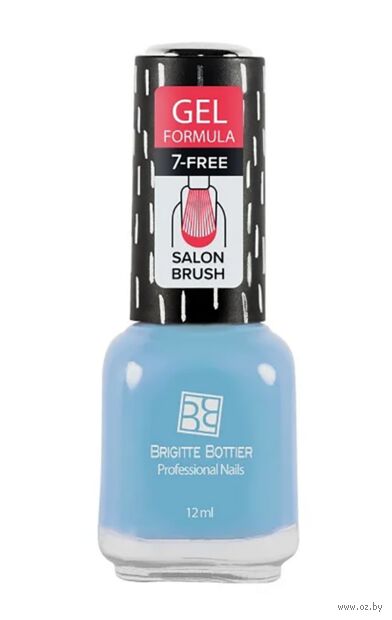 Лак для ногтей "Gel Formula" тон: 19, нежно-голубой — фото, картинка