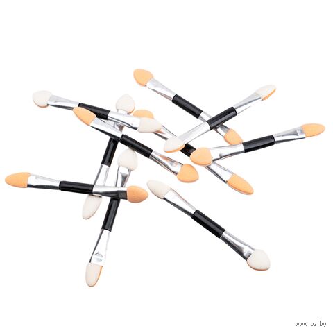 Набор аппликаторов для теней "Двухсторонний" (10 шт.) — фото, картинка
