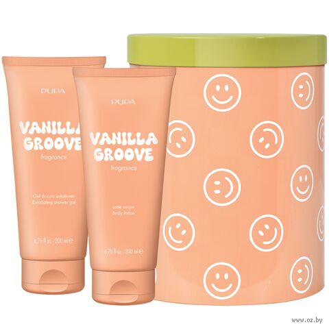 Подарочный набор "Vanilla Groove" (гель для душа, лосьон для тела) — фото, картинка
