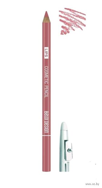 Карандаш для губ "Belor Design" тон: 39, кремовый беж — фото, картинка