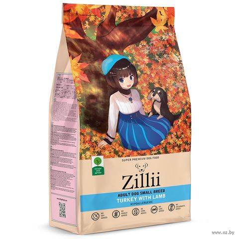 Корм сухой для собак "Adult Dog Small Breed" (0,8 кг; индейка с ягненком) — фото, картинка