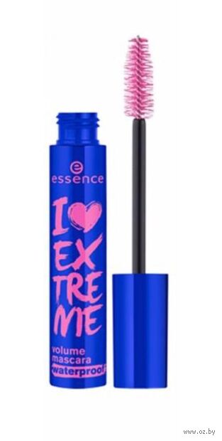Тушь для ресниц водостойкая "I love extreme. Volume Mascara Waterproof" тон: черный — фото, картинка
