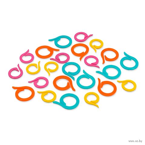 Кольцо маркировочное "Flat Ring Markers" (24 шт.; мультиколор) — фото, картинка