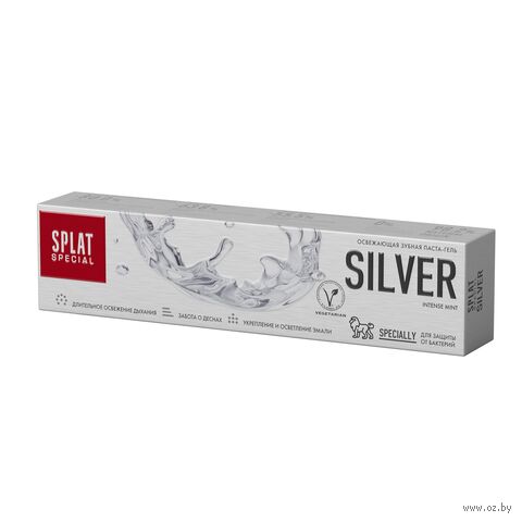 Зубная паста "Антибактериальная. Silver" (75 мл) — фото, картинка