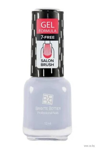 Лак для ногтей "Gel Formula" тон: 64, светло-серый — фото, картинка