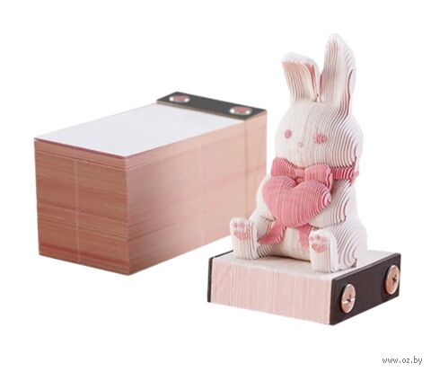 Блок для записей "Зайка" (9х4,8 см; 160 листов) — фото, картинка